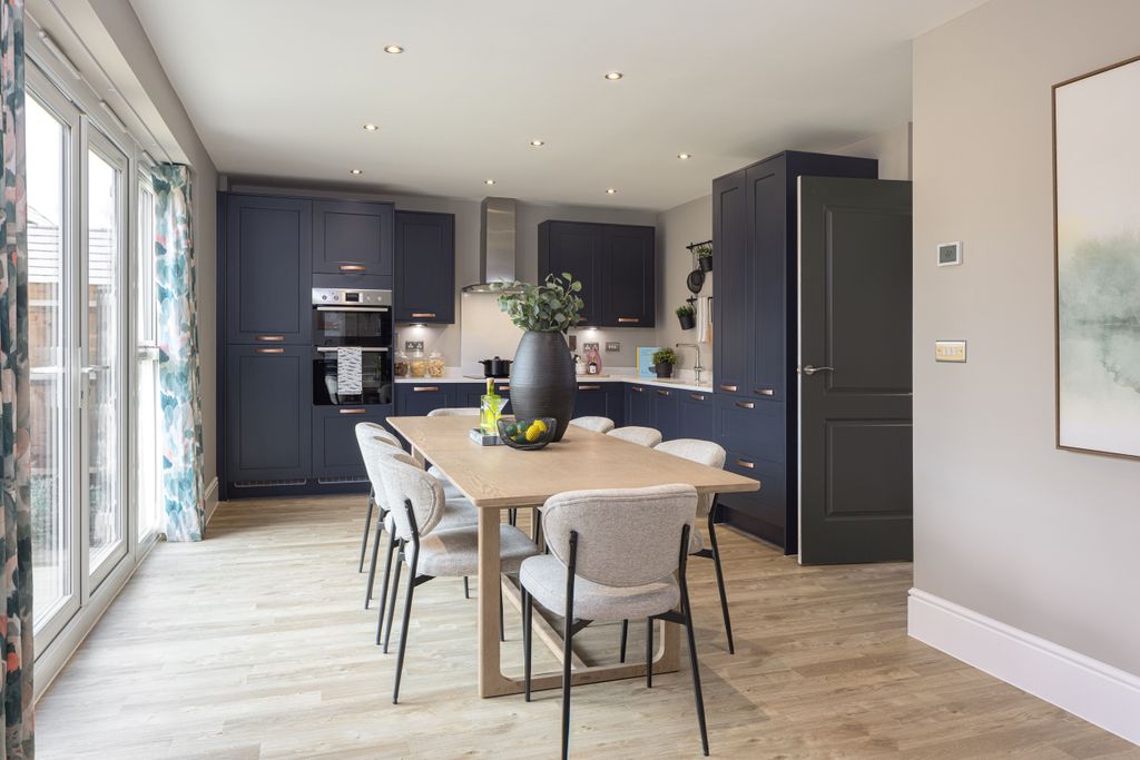 Property photo 2 of 10 Kitchen Diner In The Oxford Lifestyle Detached Three Bedroom Home
