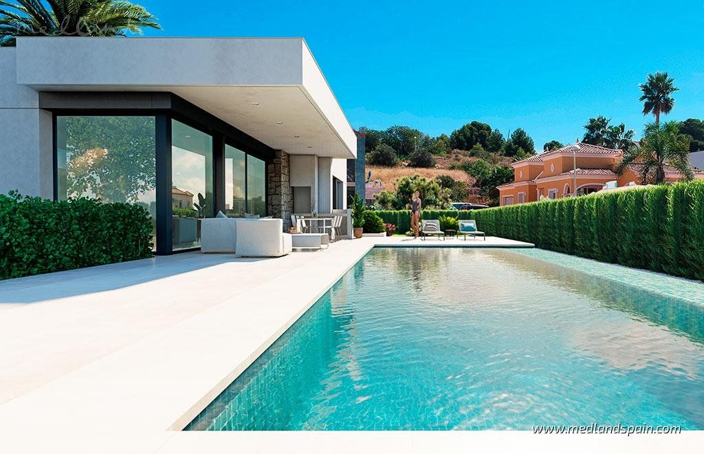 Property photo 1 of 15 Modern Villa On One Level, 900m From The Beach In Calpe