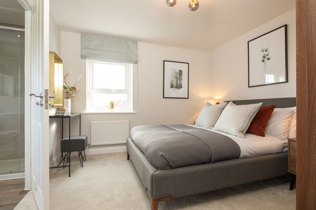 Property photo 3 of 7 Inside View Of En Suite Main Bedroom. Moresby. 3 Bed Home.