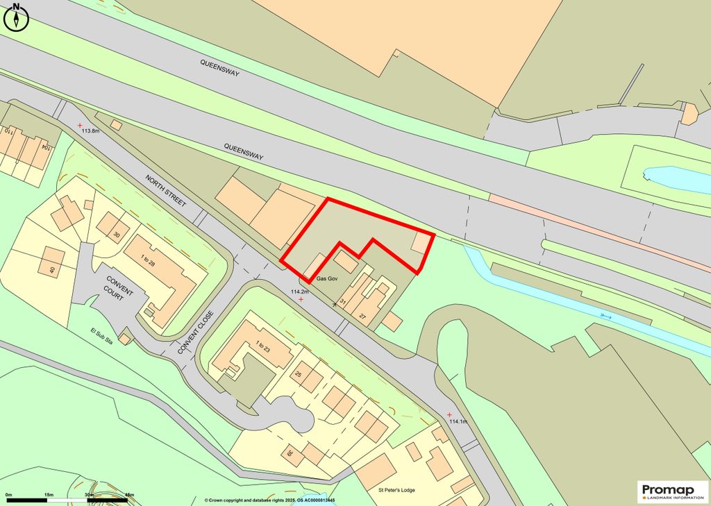 Property photo 1 of 4 Stoke North Street Os Plan.Jpg