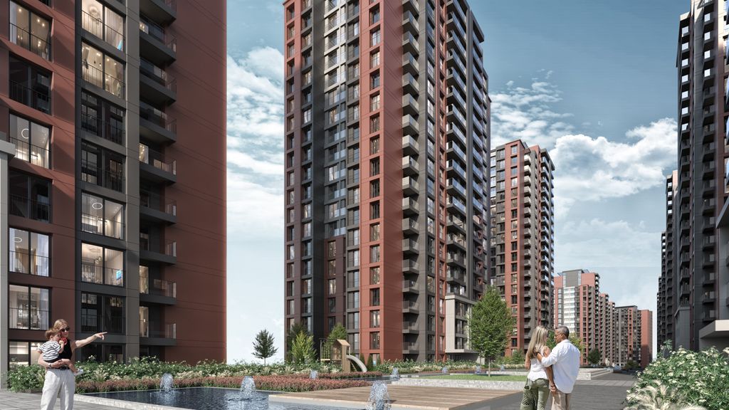 Property photo 2 of 18 Impressive Istanbul Apartments For Sale With Many On-Complex Facilities - 2 And 3 Bedroom Apartment Options And Social Outdoor Areas