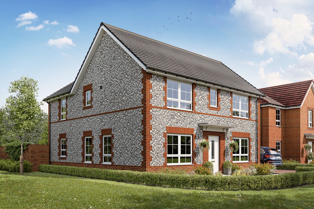 Property photo 1 of 9 External CGI Of The Cattawade House Type