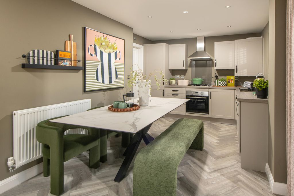 Property photo 2 of 10 Kensington Gate Hadley Show Home Kitchen