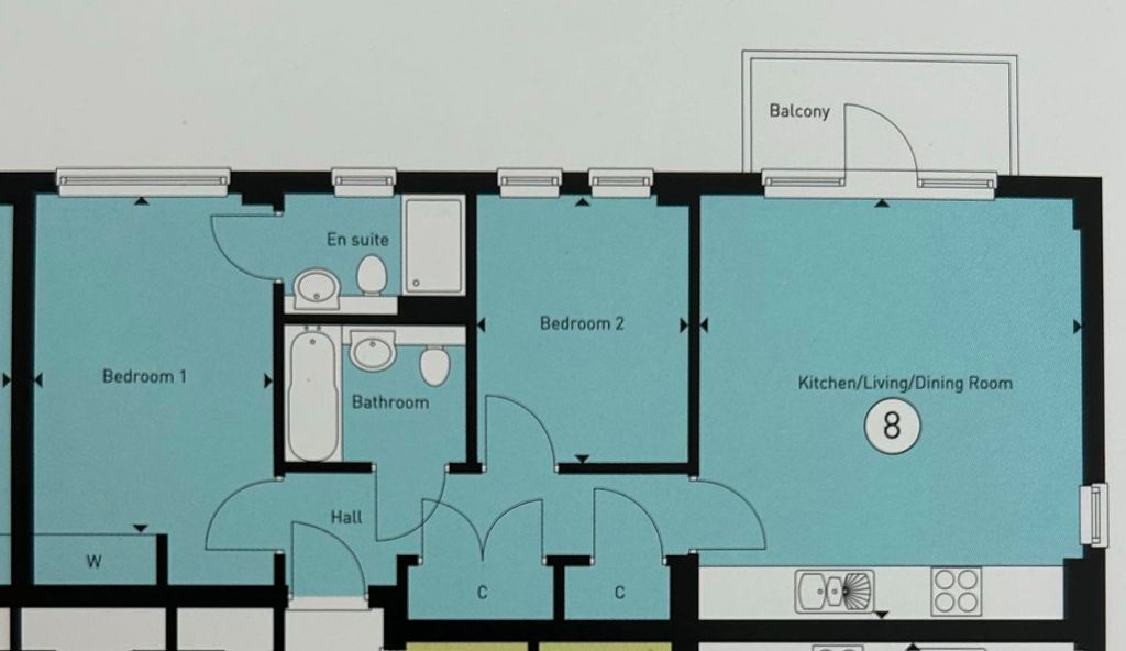 Additional image 10 of 2 bed flat for saleGrove House, Wainwright Avenue, Greenhithe DA9
