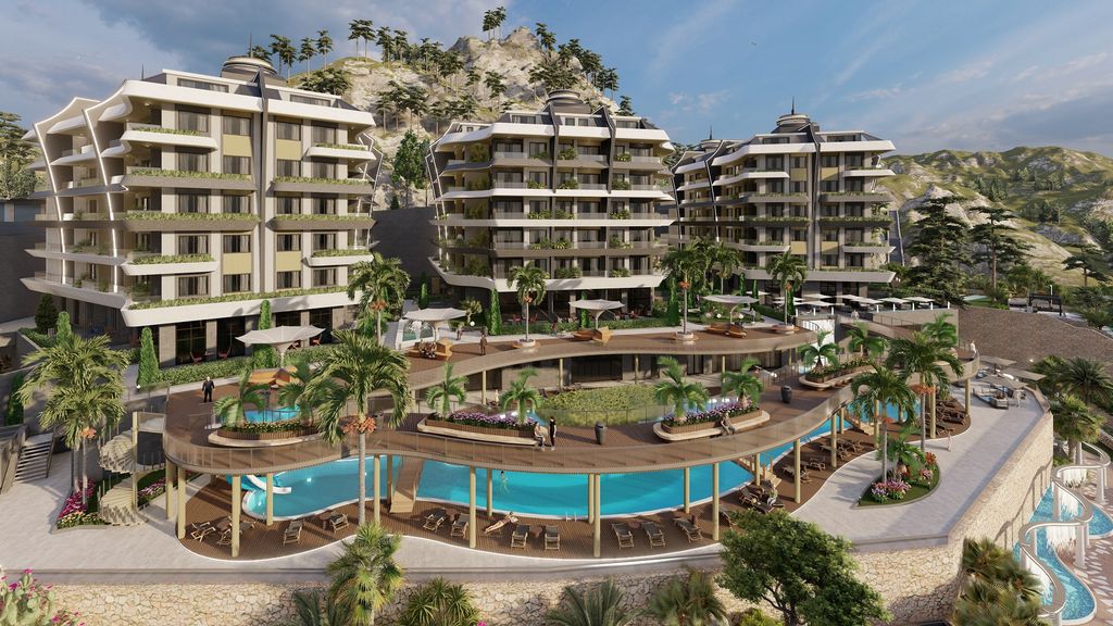 Property photo 2 of 15 Deluxe One-Bed Alanya Property For Sale Â€“ A Luxurious Complex With Sea Views
