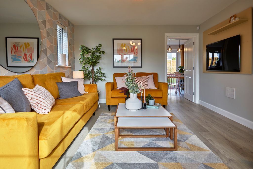 Property photo 3 of 8 Spacious Lounge In The Maidstone 3 Bedroom Home