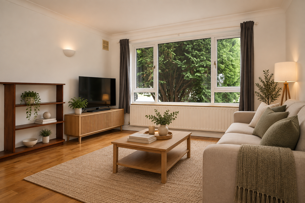 Property photo 2 of 10 Living Area - Virtually Staged To Illustrate The Potential Use.