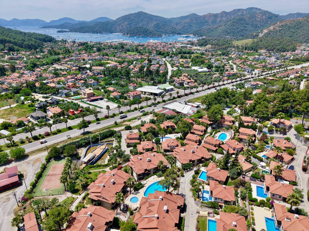 Property photo 3 of 23 Lavish Reverse-Duplex Villa For Sale In Gocek, Fethiye - Sea And Nature View Property