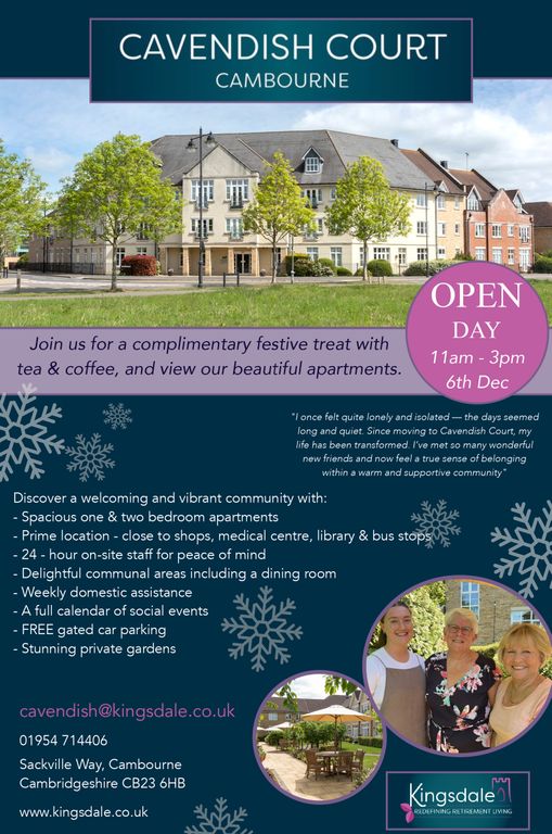 Property photo 1 of 21 Cavendish A5 Advert 2025