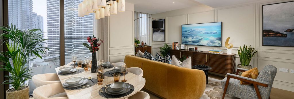 Property photo 1 of 4 Modern Designed And Decorated Living Room Dining Area