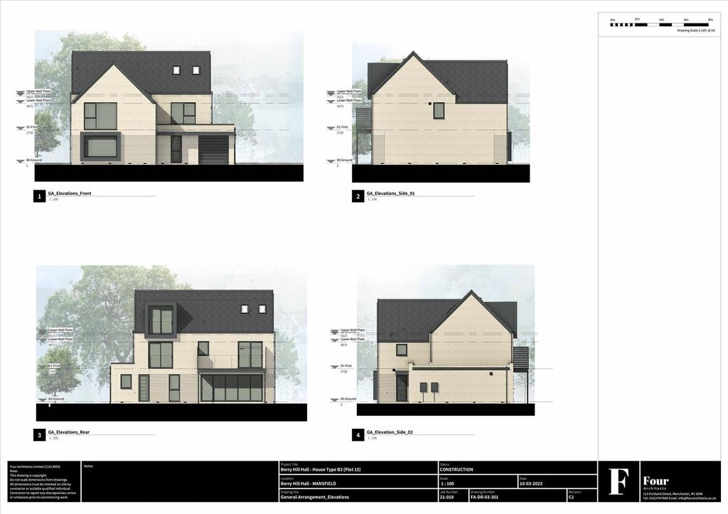 Property photo 3 of 6 House Type B2 Plots 13 15 16 17 Elevations.Jpg
