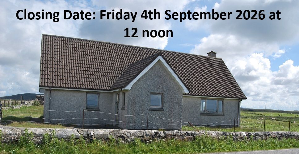 2 bed bungalow for saleCladdach Kirkibost, Isle Of North Uist HS6