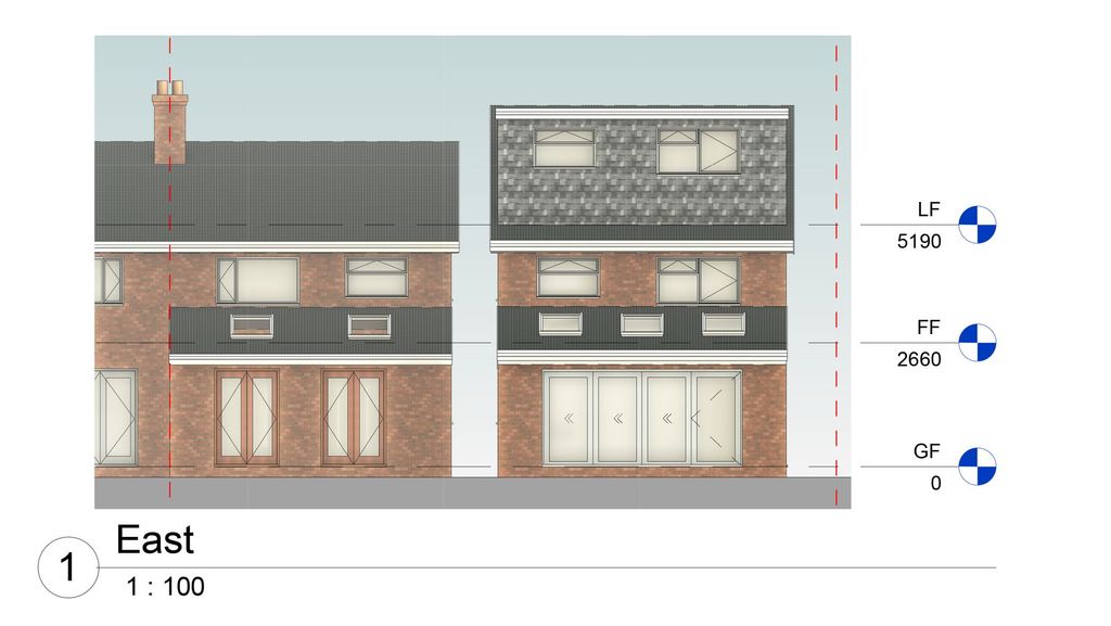 Property photo 3 of 11 East Elevation (Proposed)