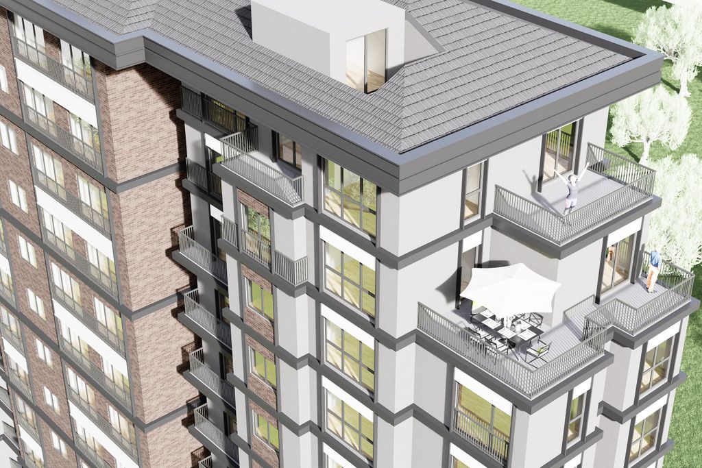 Property photo 2 of 14 Stylish Istanbul Properties For Sale - Private Balconies