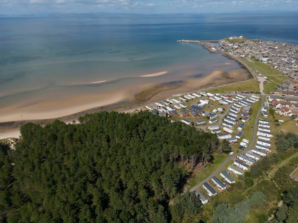 Property photo 3 of 14 Aerial View Burghead Holiday Park Coastal Location Scotland Near Beach And Village