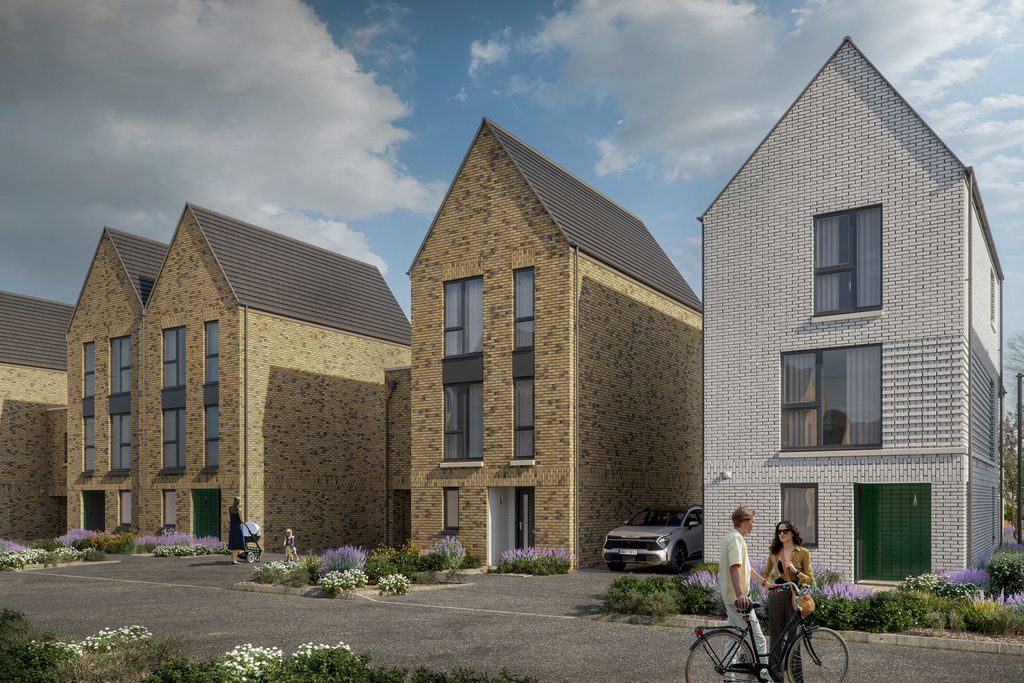 Property photo 1 of 5 Street Scene J _x2 Letchworth_ Hampstead _ Moor II Plot 300-303__210_Hr
