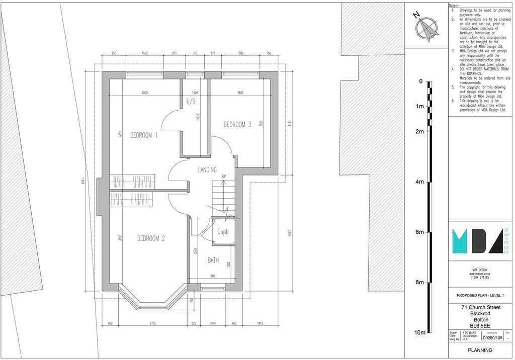 Property photo 3 of 4 D0260 - 105_ - Proposed Plan - Level 1 - Planning.