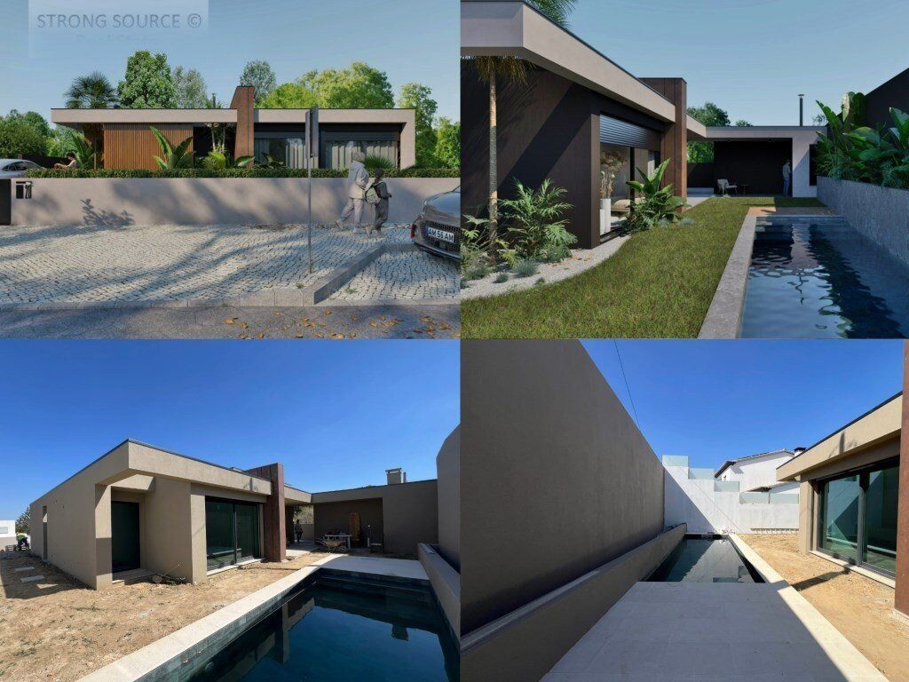 Property photo 1 of 60 A Single-Story, Three-Bedroom Detached House In Palmela, Near The International School, The A2 Highw