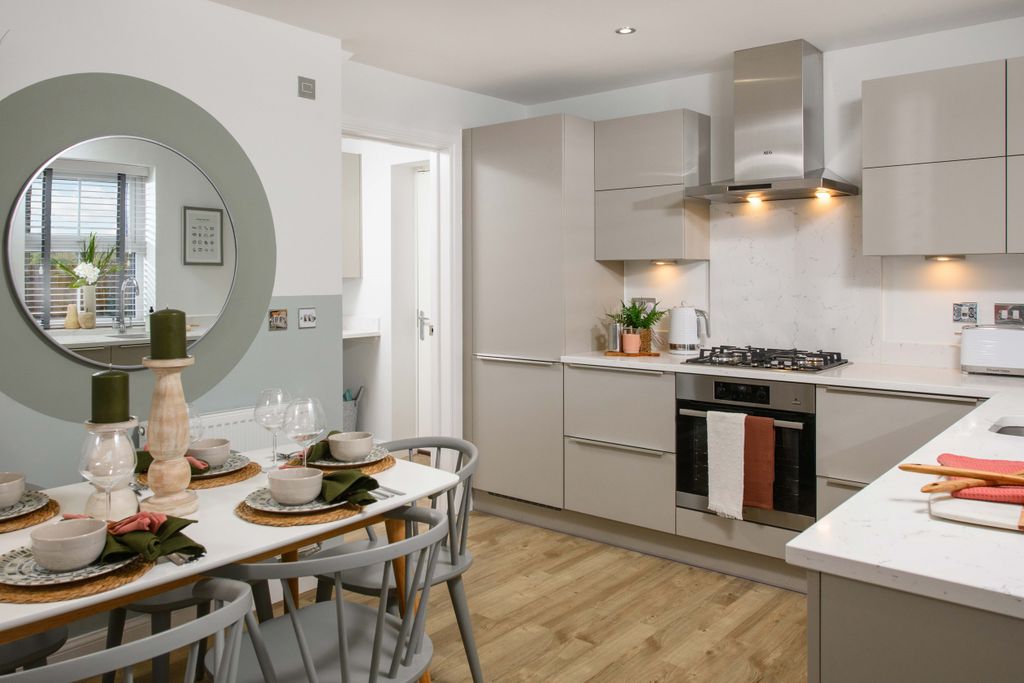 Property photo 3 of 8 Internal View Of Hadley Kitchen