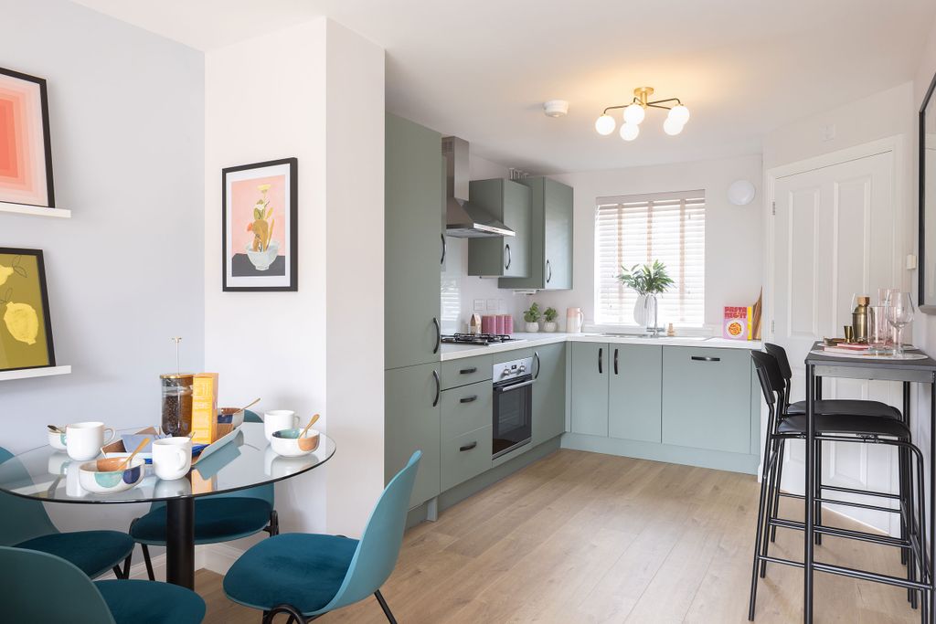 Property photo 1 of 6 Modern Kitchen In The Denford 2 Bedroom Home