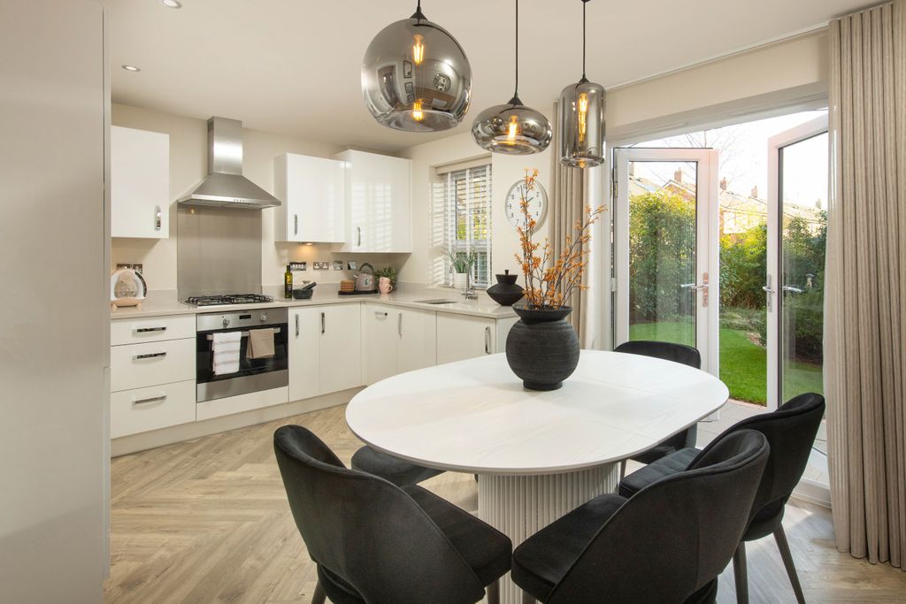 Property photo 2 of 10 Internal Image Of The Kitchen In The Ellerton 3 Bedroom Home