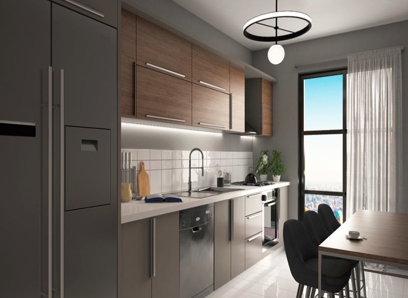 Property photo 3 of 12 Off-Plan Bagcilar Apartments- Modern Kitchen