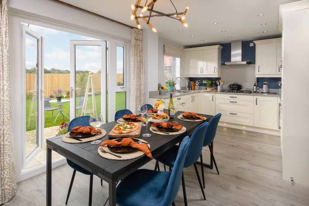 Property photo 3 of 9 Fleet Green The Windermere Show Home Kitchen
