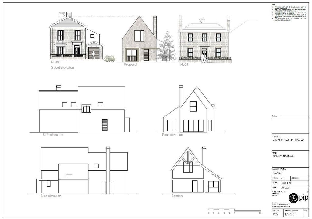 Property photo 3 of 5 Plot At West Fen Road Plan 1.Jpg