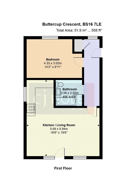 Additional image 15 of 1 bed flat for saleButtercup Crescent, Lyde Green, Bristol BS16
