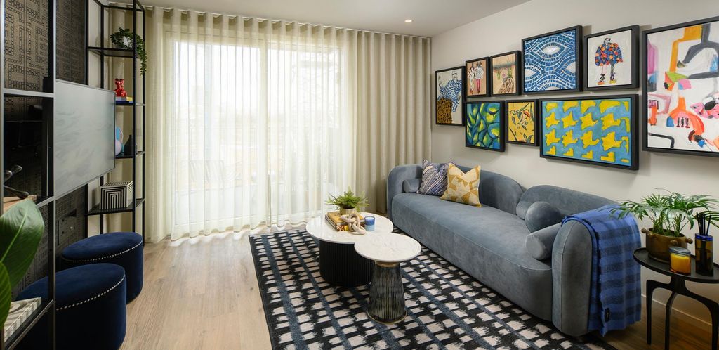 Property photo 1 of 1 Modern Designed And Decorated Living Room Dining Area.