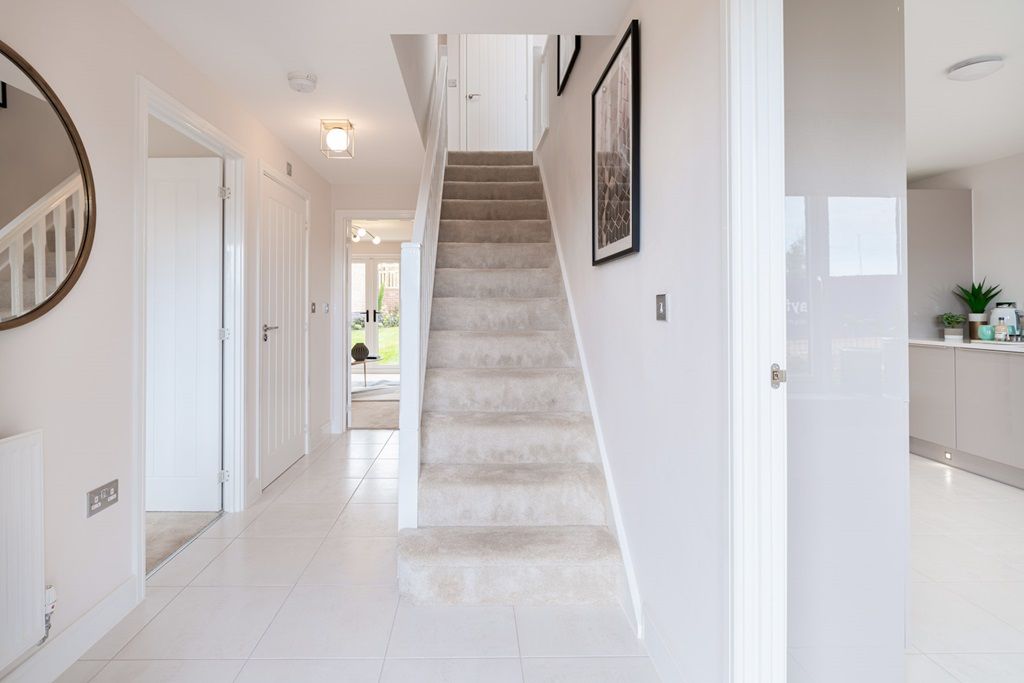Property photo 3 of 11 The Marford Has A Bright And Spacious Hallway With Under Stairs Storage