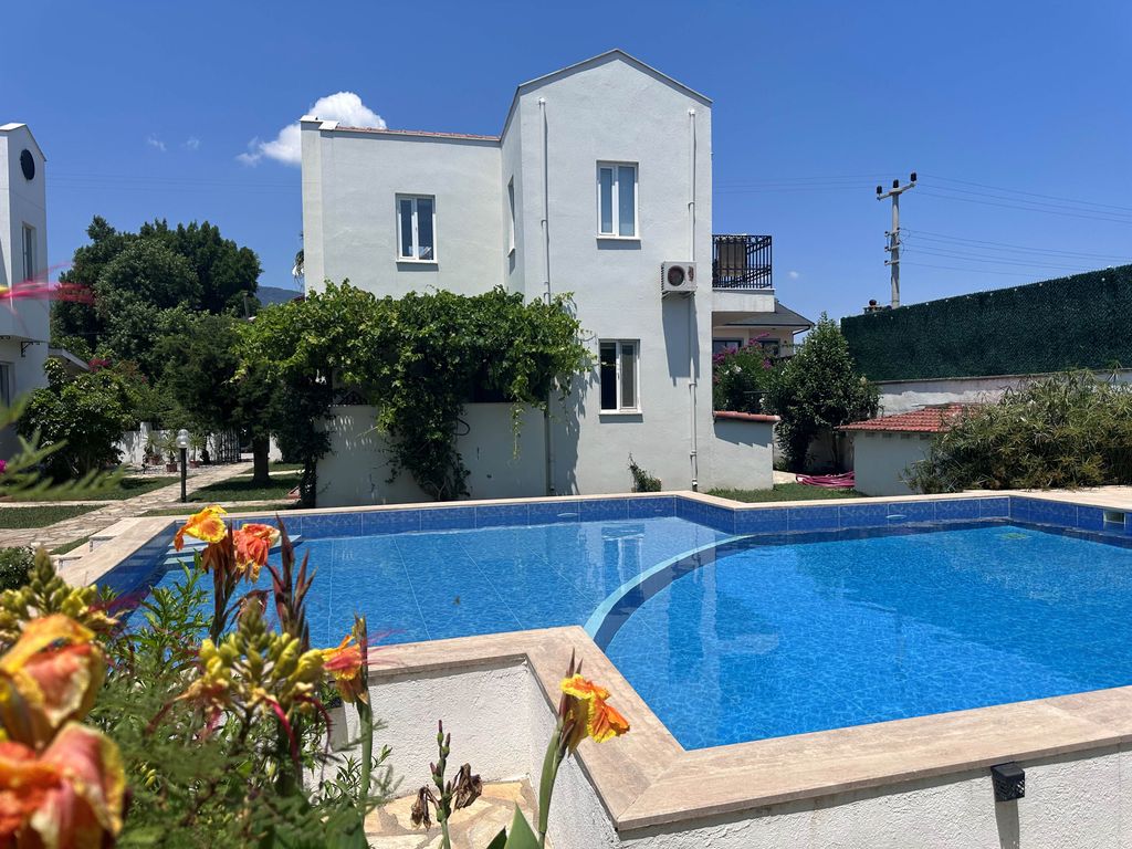 Property photo 1 of 24 A Blissful Detached Property In Dalyan, Ortaca For Sale - Main View Of The Villa And Shared Pool