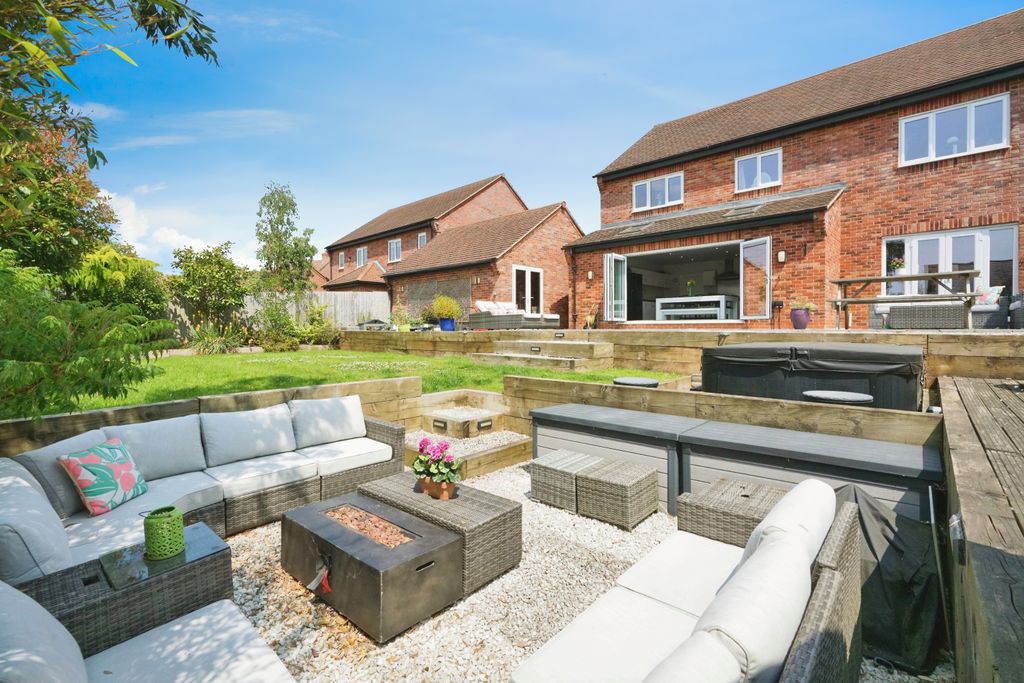 Property photo 2 of 38 Garden View Of Sunken Seating Area And Hot Tub
