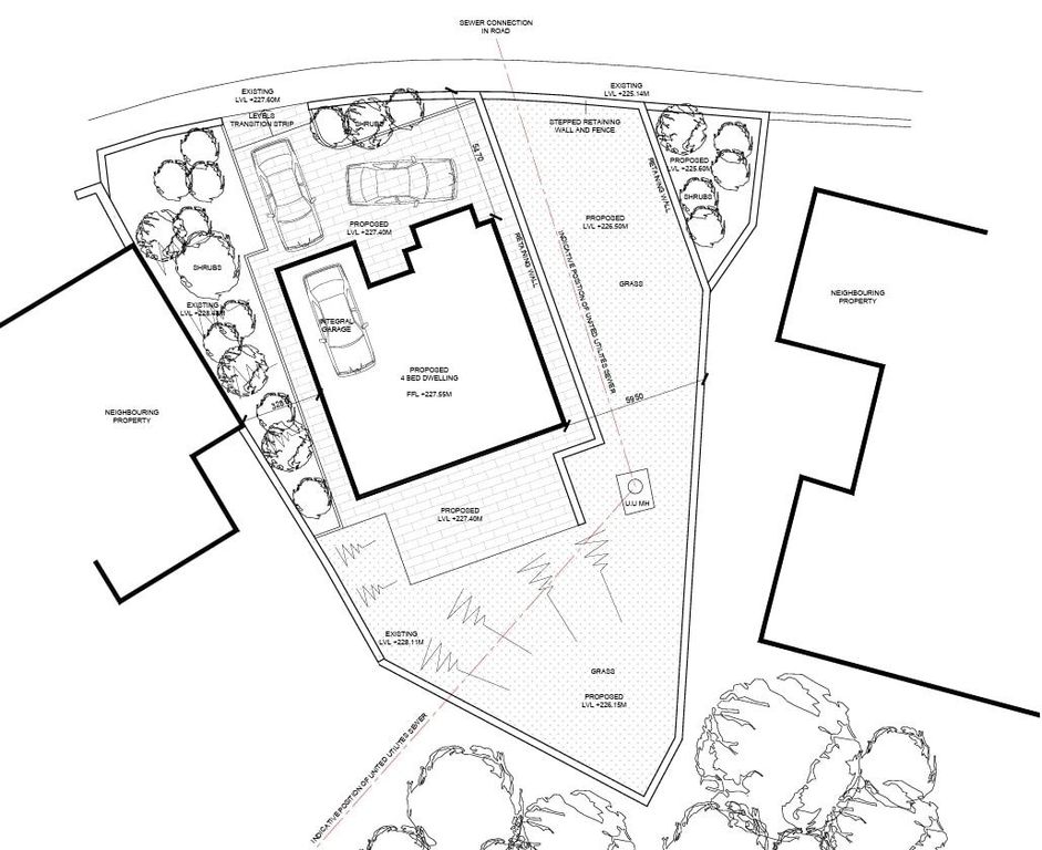 Property photo 3 of 8 New Build Plot Plan Hoddlesden.Jpg