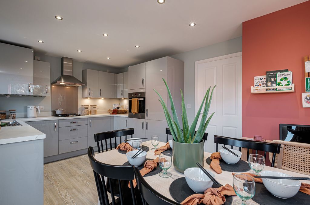 Property photo 2 of 10 Interior View Of Our 3 Bed Ennerdale Kitchen &amp; Dining