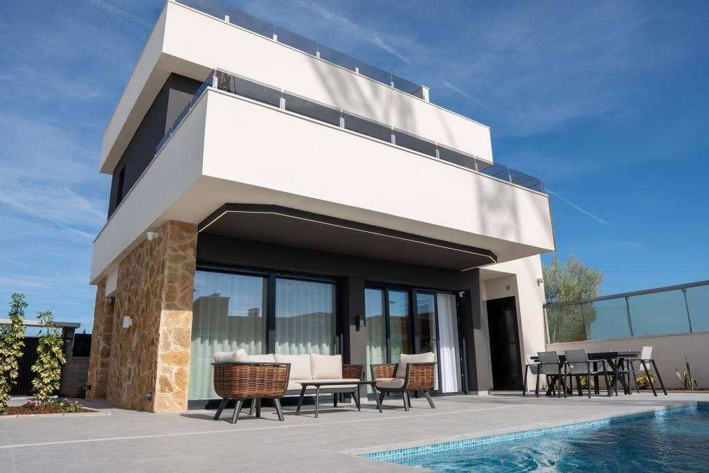 Property photo 1 of 44 New Two-Storey Villa, 3 Bedrooms, 3 Bathrooms, Pool, Ciudad Quesada