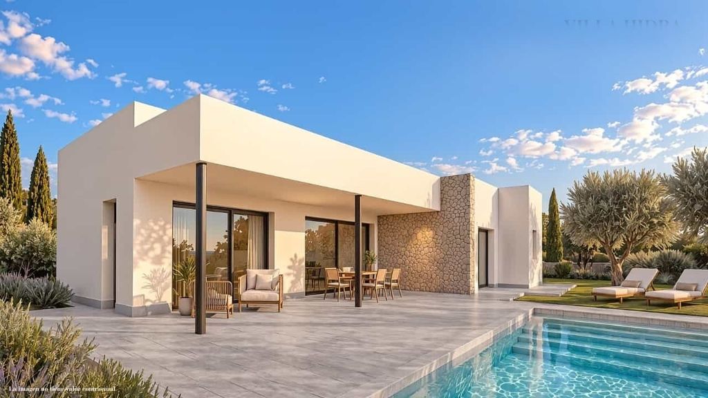 Property photo 1 of 9 New Built Modern Villa On Large Plot In Aspe