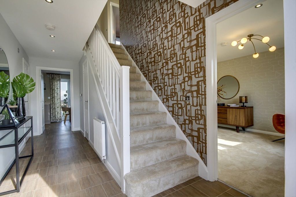 Property photo 2 of 12 The Geddes Has A Bright And Welcoming Hallway