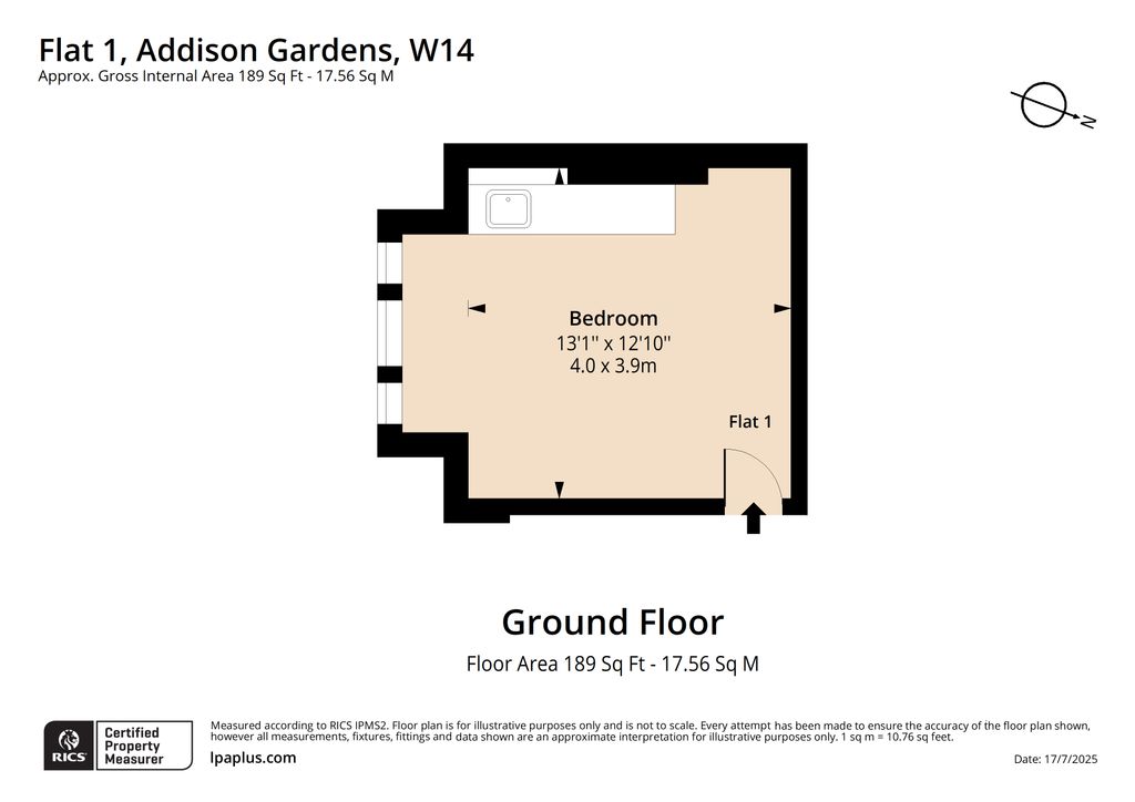 Property photo 2 of 6 (Floor Plan) 88 Addison Gardens (F1)