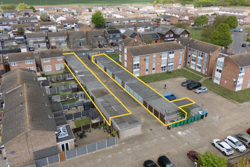 Property photo 1 of 7 Garages At Clyde Rear Of 26 Ashlands Court, Coronation Avenue East, Tilbury, Essex, Rm18 8Ry