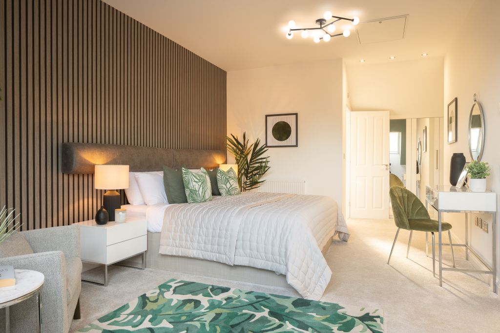Property photo 3 of 10 Main Bedroom In The Woodcote 4 Bedroom Home