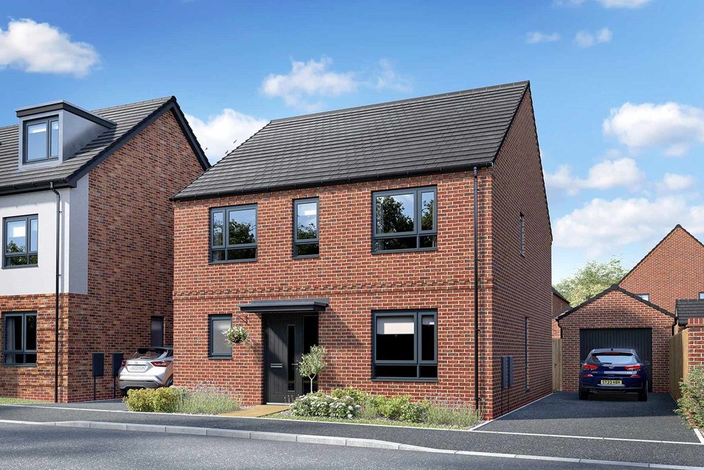 Property photo 1 of 14 CGI Of The 4-Bed Henford