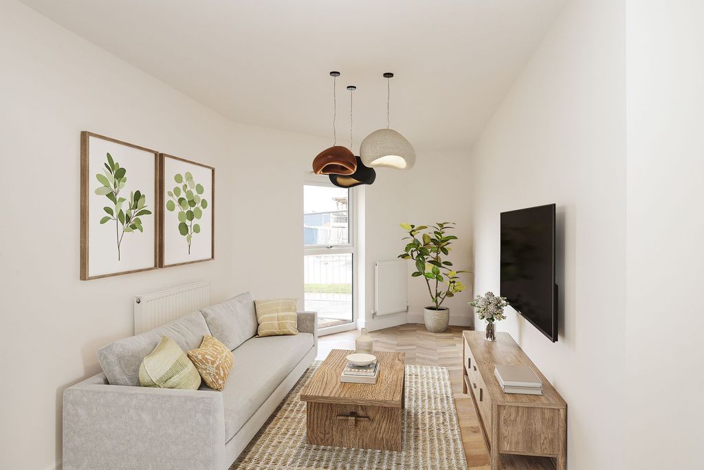 Property photo 3 of 14 Layout Kitchen Dining Living 1