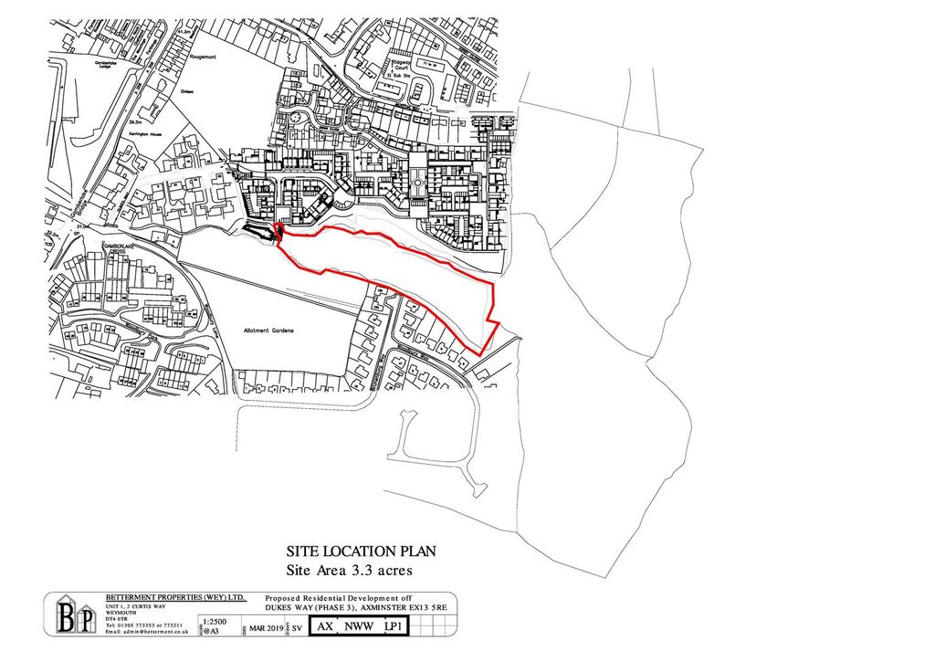Property photo 2 of 2 Aminster Land Plan-Page-0.Jpg