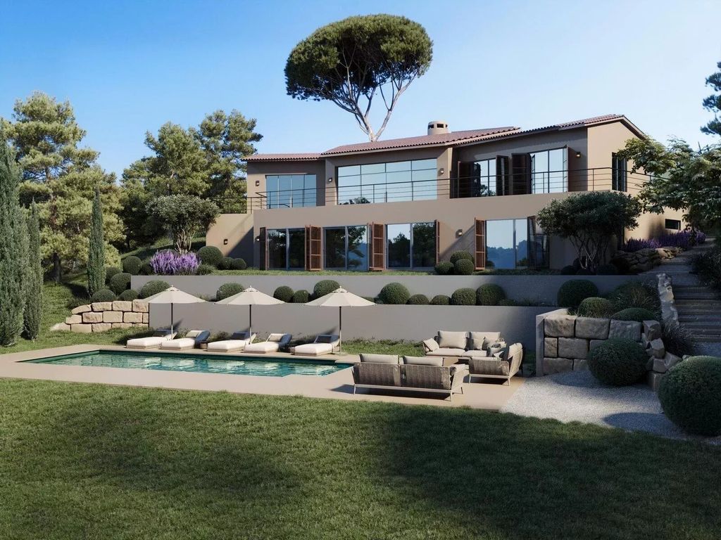 Property photo 1 of 29 For Sale - Sumptuous Villa Of 450 m2 - Panoramic Sea View - Cannes Californie
