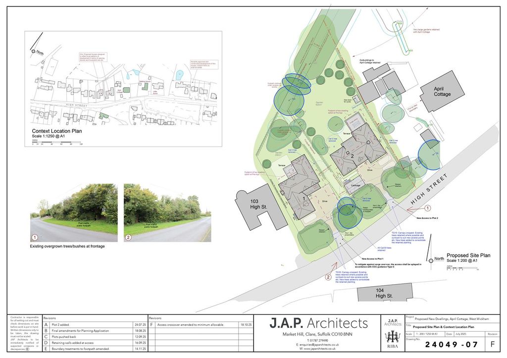 Property photo 2 of 8 25_03677_Ful-Site_Plan_-_Revised-9231314_Page-0001