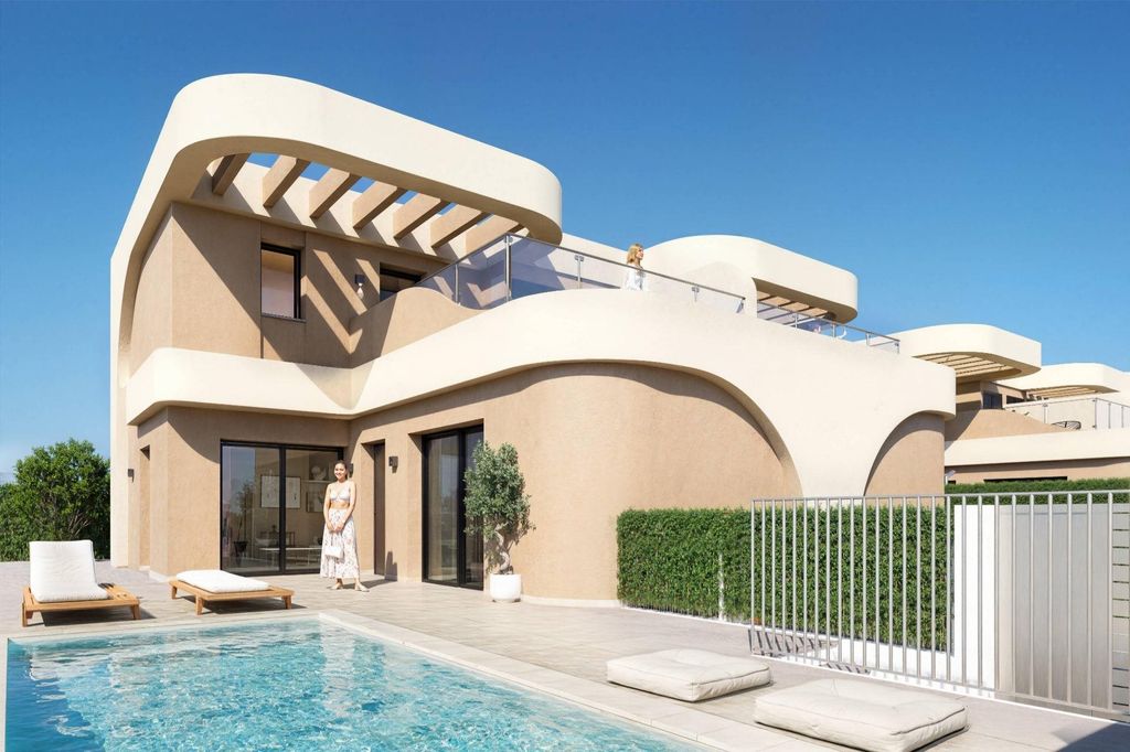 Property photo 1 of 13 Modern Semi Detached Villas In Daya Nueva With Contemporary Design And Excellent Connectivity