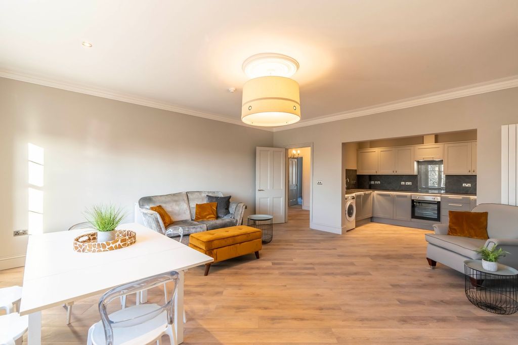 Property photo 2 of 12 Bright Open-Plan Living Area With Stylish Neutral ...