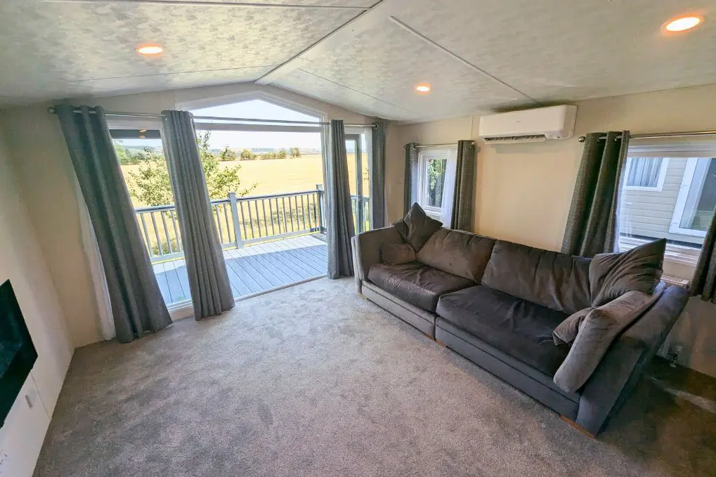 Property photo 3 of 9 Sunrise Lodge Deluxe Interior Living Area At Orchard Views Holiday Park Kent