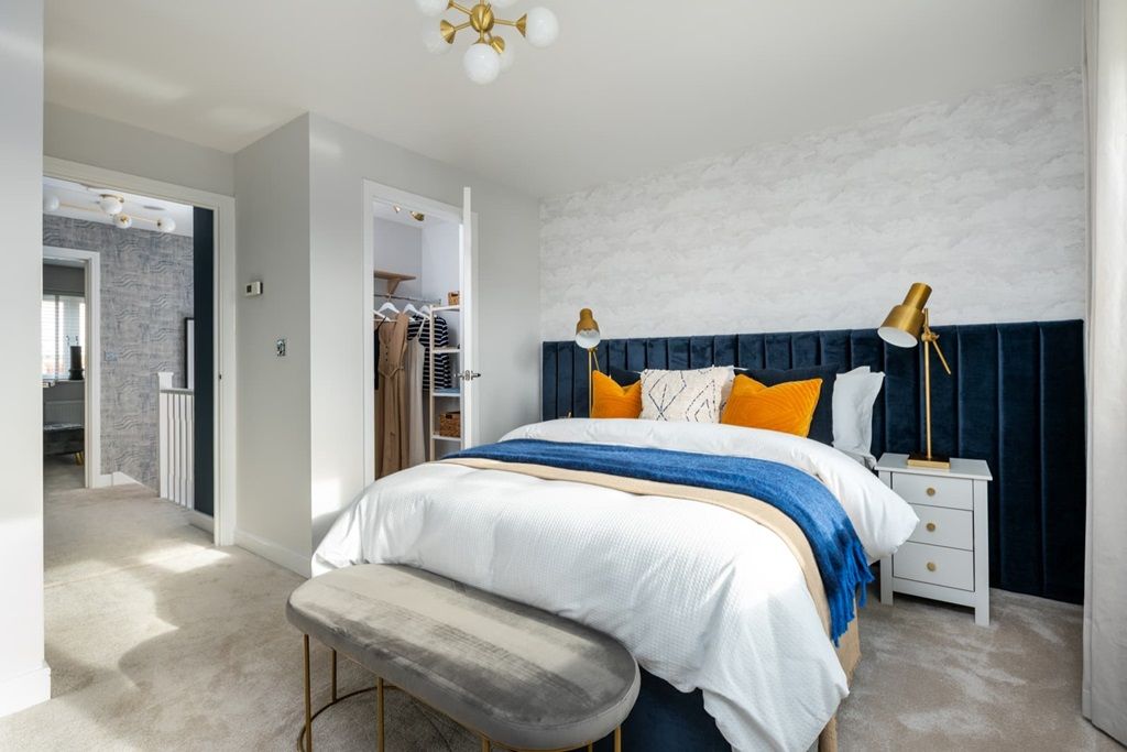Property photo 1 of 12 The Main Bedroom Is Complete With A Walk-In Wardrobe And Ensuite